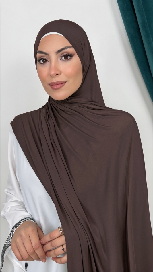 Soft Motion Jersey Velvet - Hijab Paradise 
