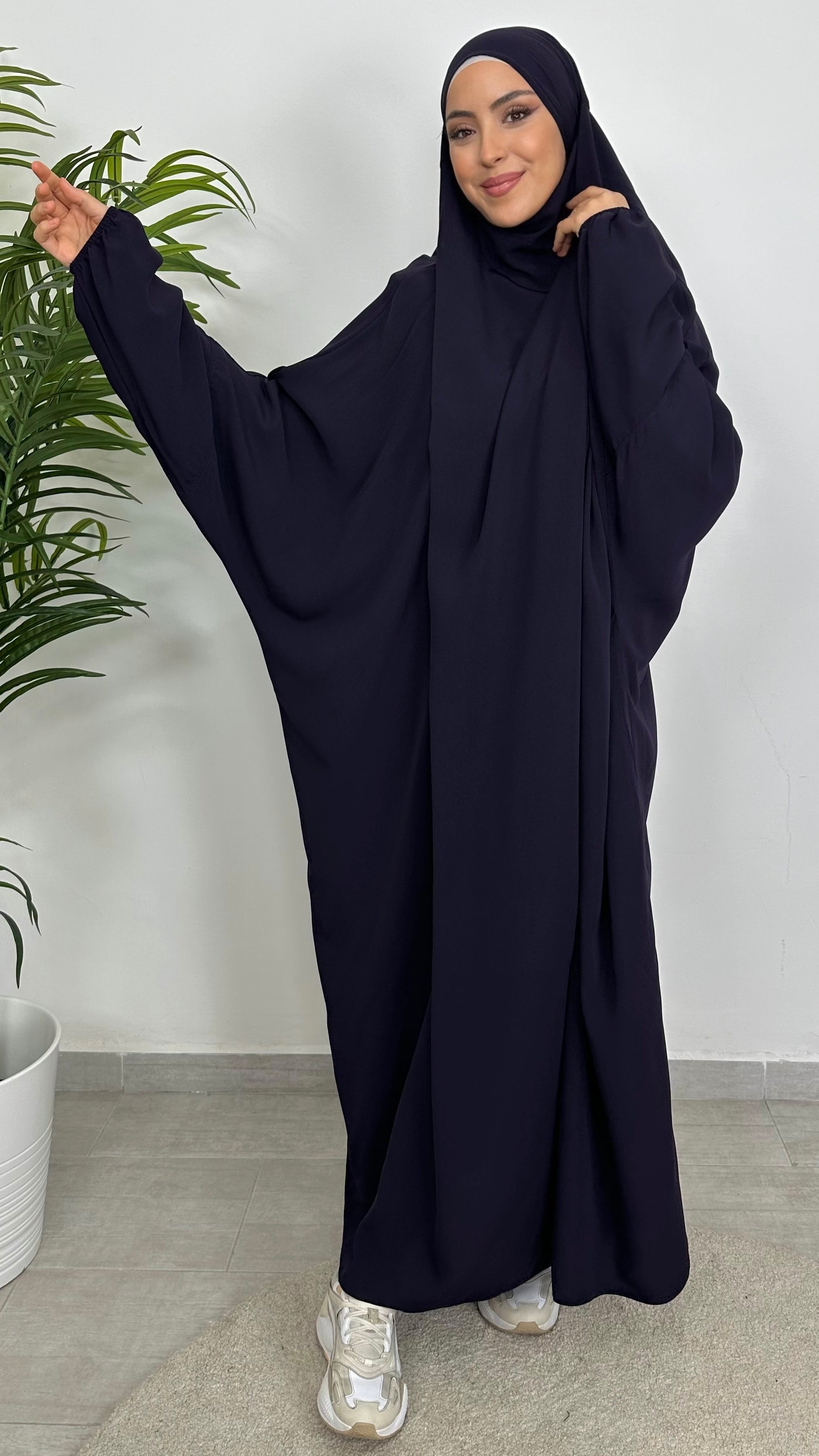 Basic Khimar lungo