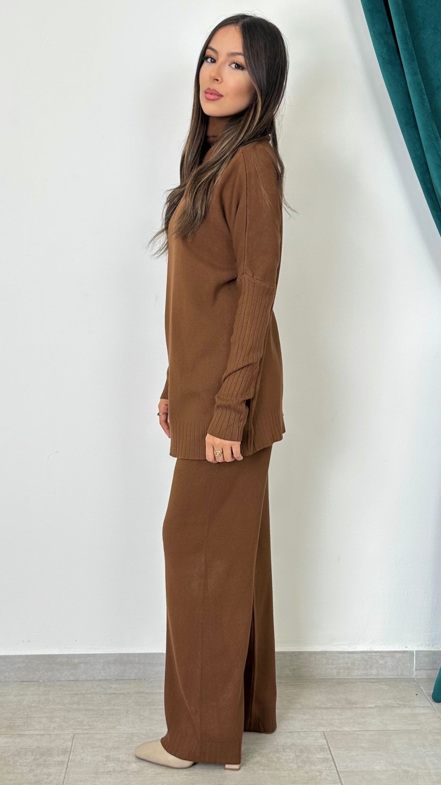 Essential Knit Set – Completo Dolcevita in Maglia