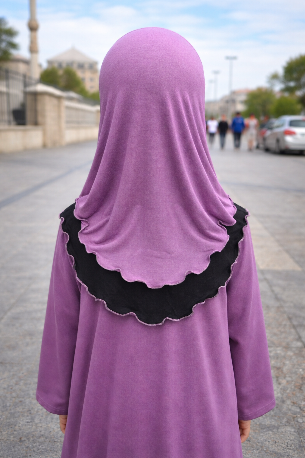 Hijab Petalo Elegante per Bambine e Ragazzine - Hijab Paradise 