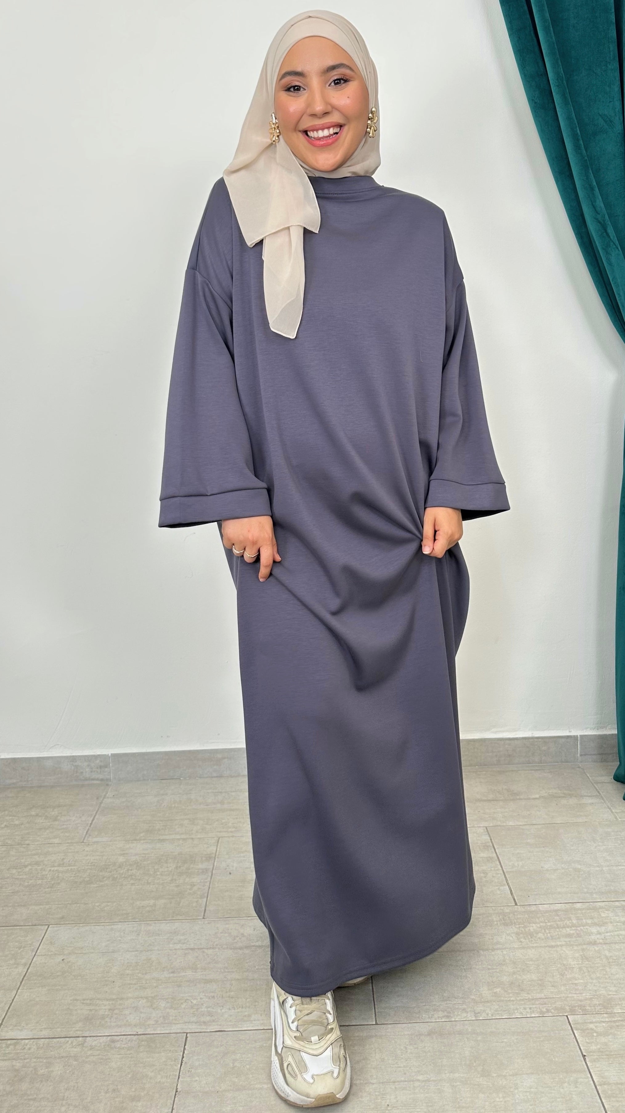 Felpa Dress “Cozy Abaya”