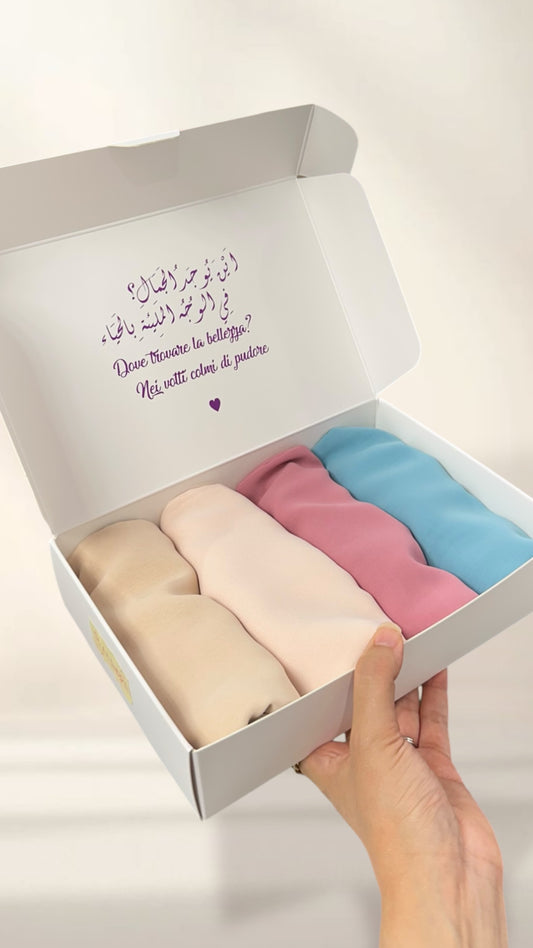 Chiffon crepe box