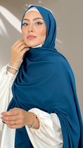 Charger l'image dans la visionneuse de la galerie, Hijab PREMIUM CHIFFON Cyan
