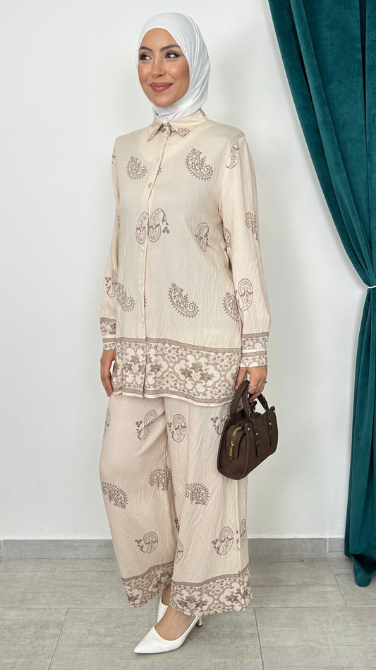 Majestic Border Set Beige
