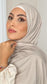Hijab Jersey Beige Perlato
