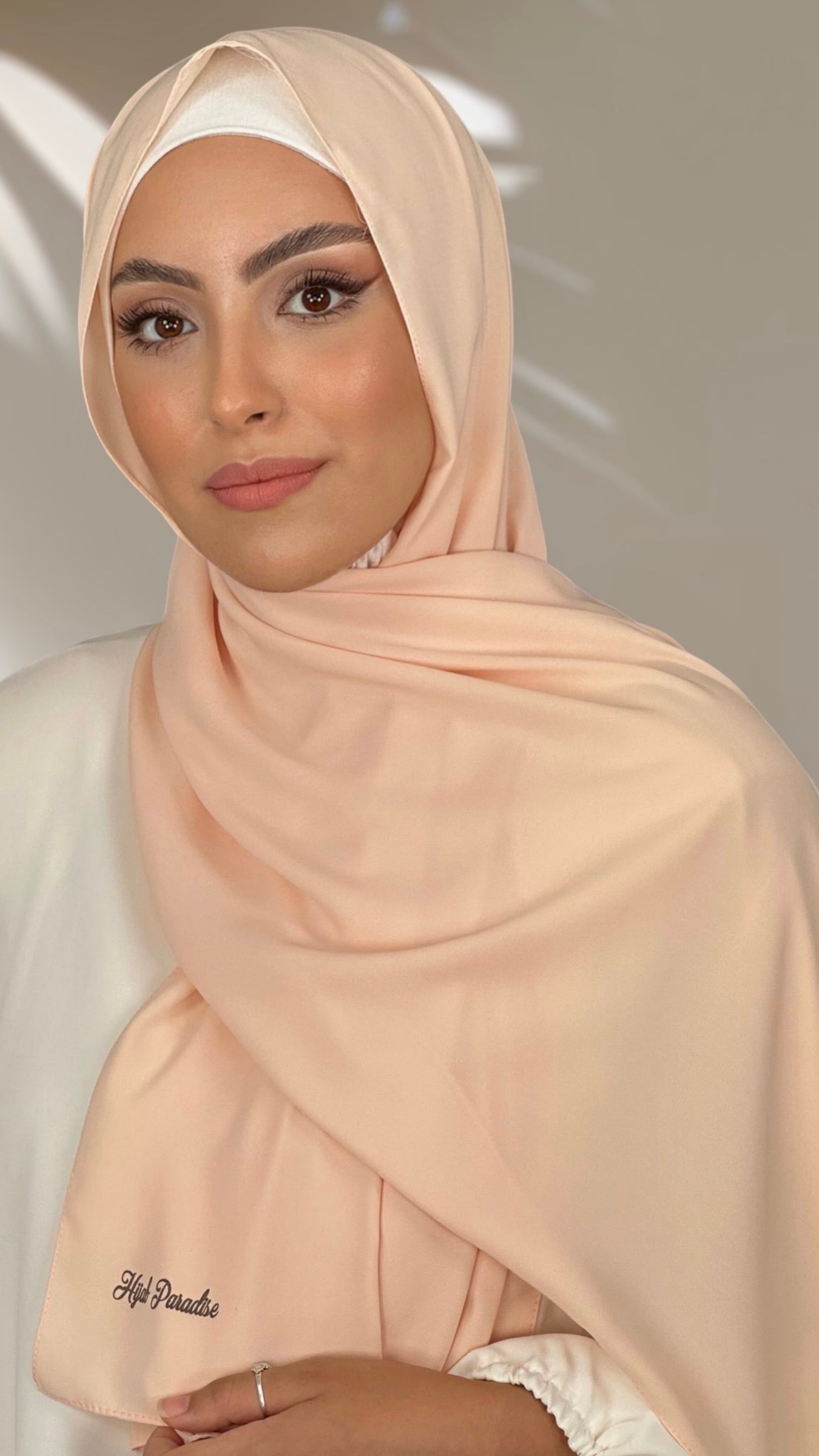 Hijab PREMIUM CHIFFON Pêche