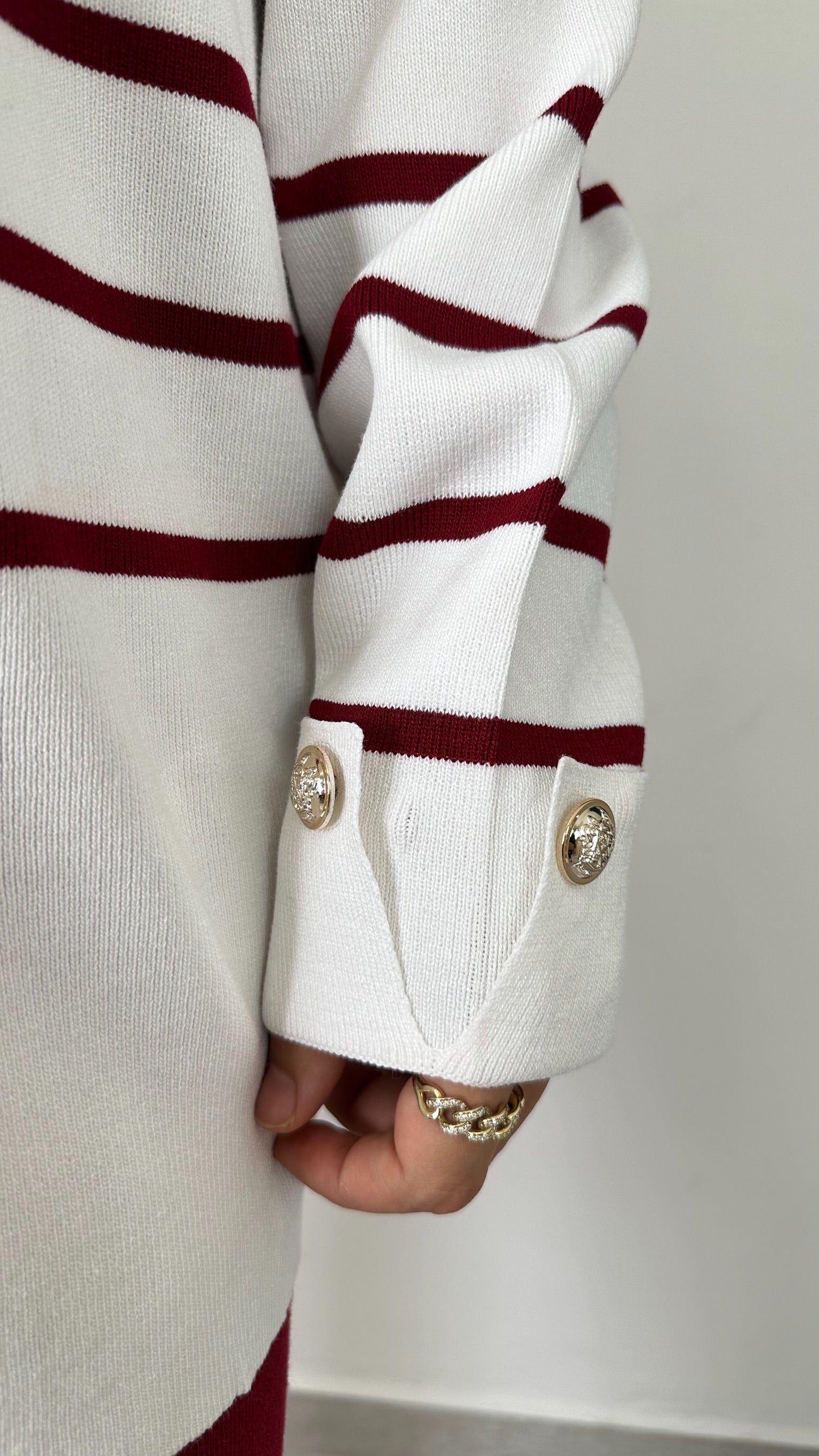 Completo Maglia & Pantalone “Lina” a Righe