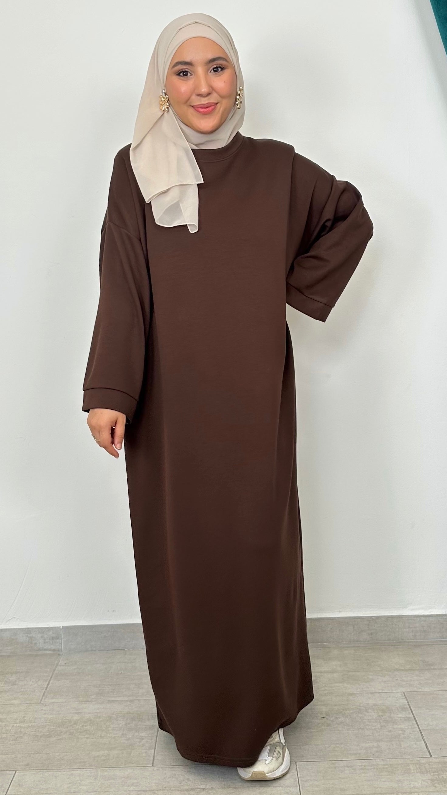 Felpa Dress “Cozy Abaya”