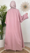 Charger l'image dans la visionneuse de la galerie, Completo Abaya Elegance Rosa
