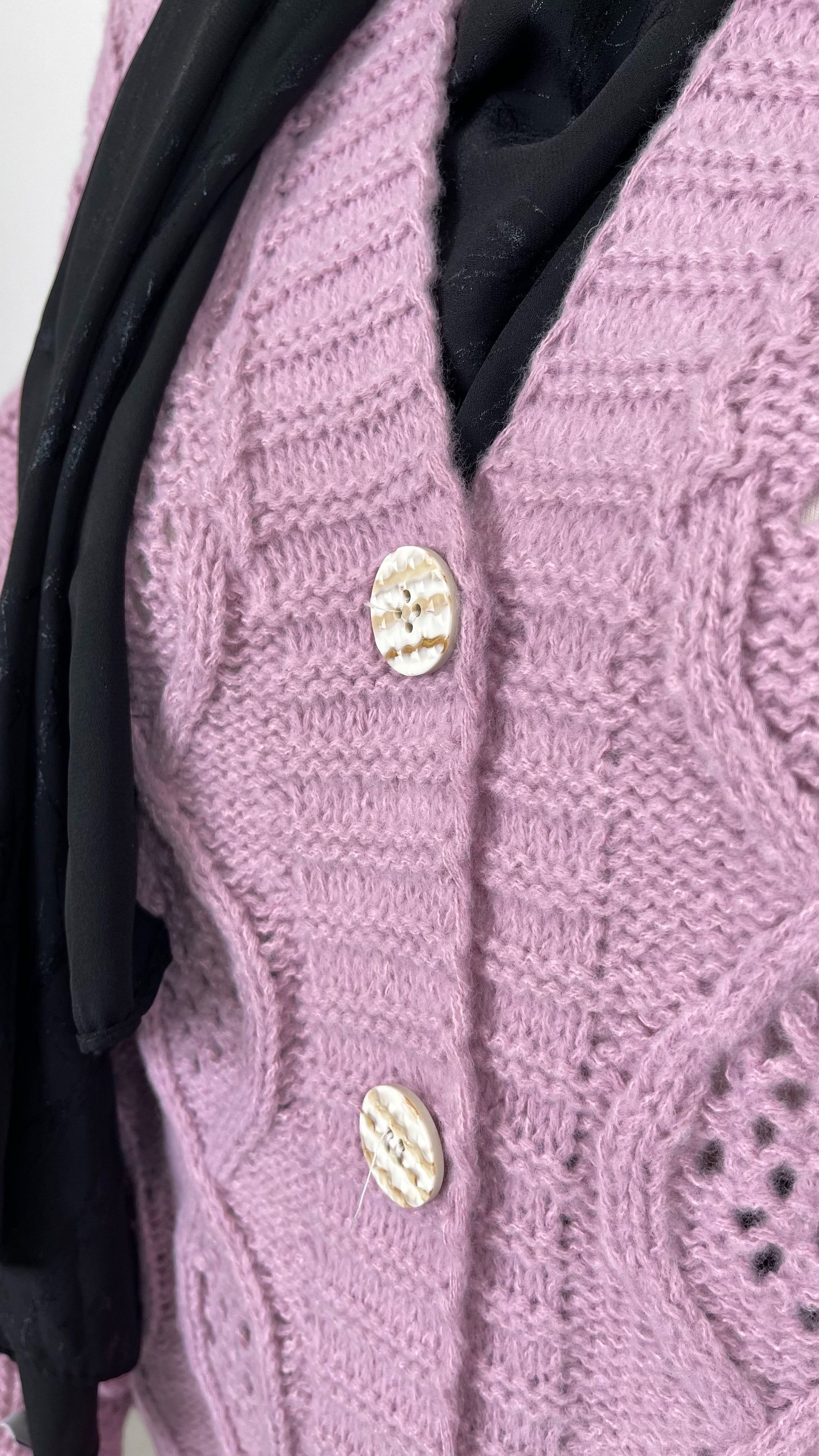 Cardigan “Elegant Weave”