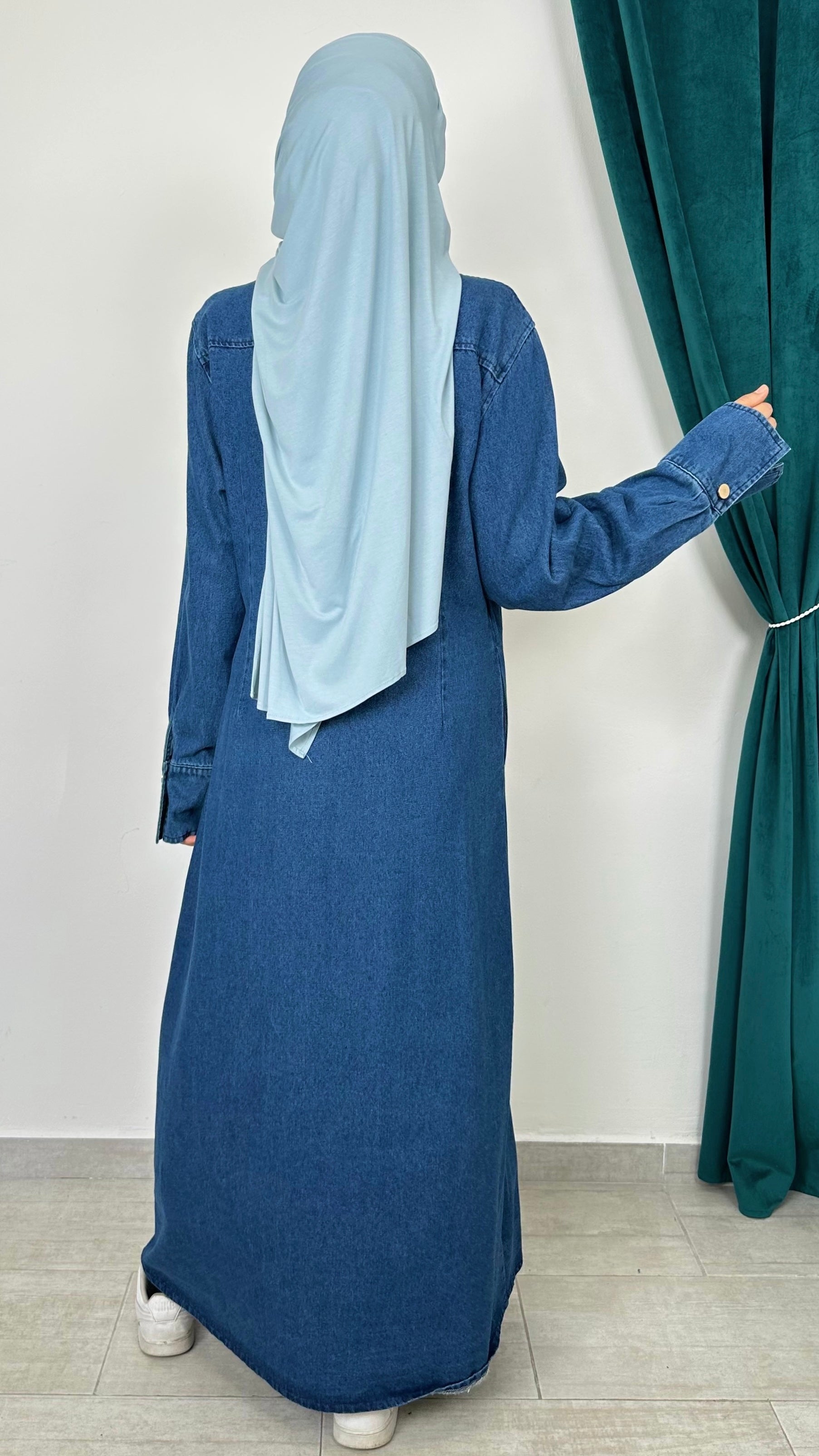 Abito Denim Regolabile - Hijab Paradise 
