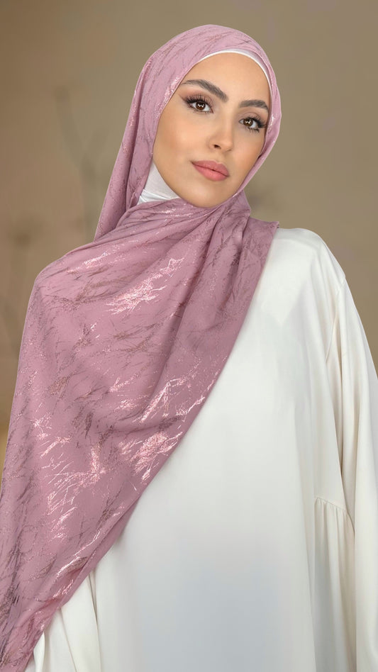 Splinter Hijab Rosa Cipria