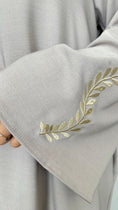 Carica l'immagine nel visualizzatore della galleria, Abaya Ricamo Prestige Taupe - Hijab Paradise 
