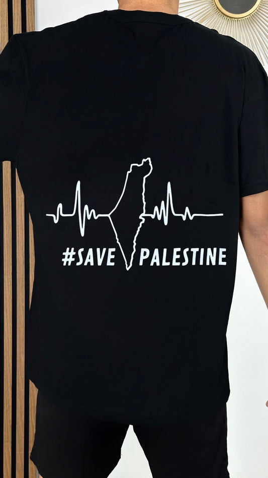 T-Shirt unisex Save Palestine 🇵🇸🕊