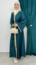 Cargar la imagen en la vista de la galería, Kaftan Abaya – Élan Satin - Hijab Paradise 
