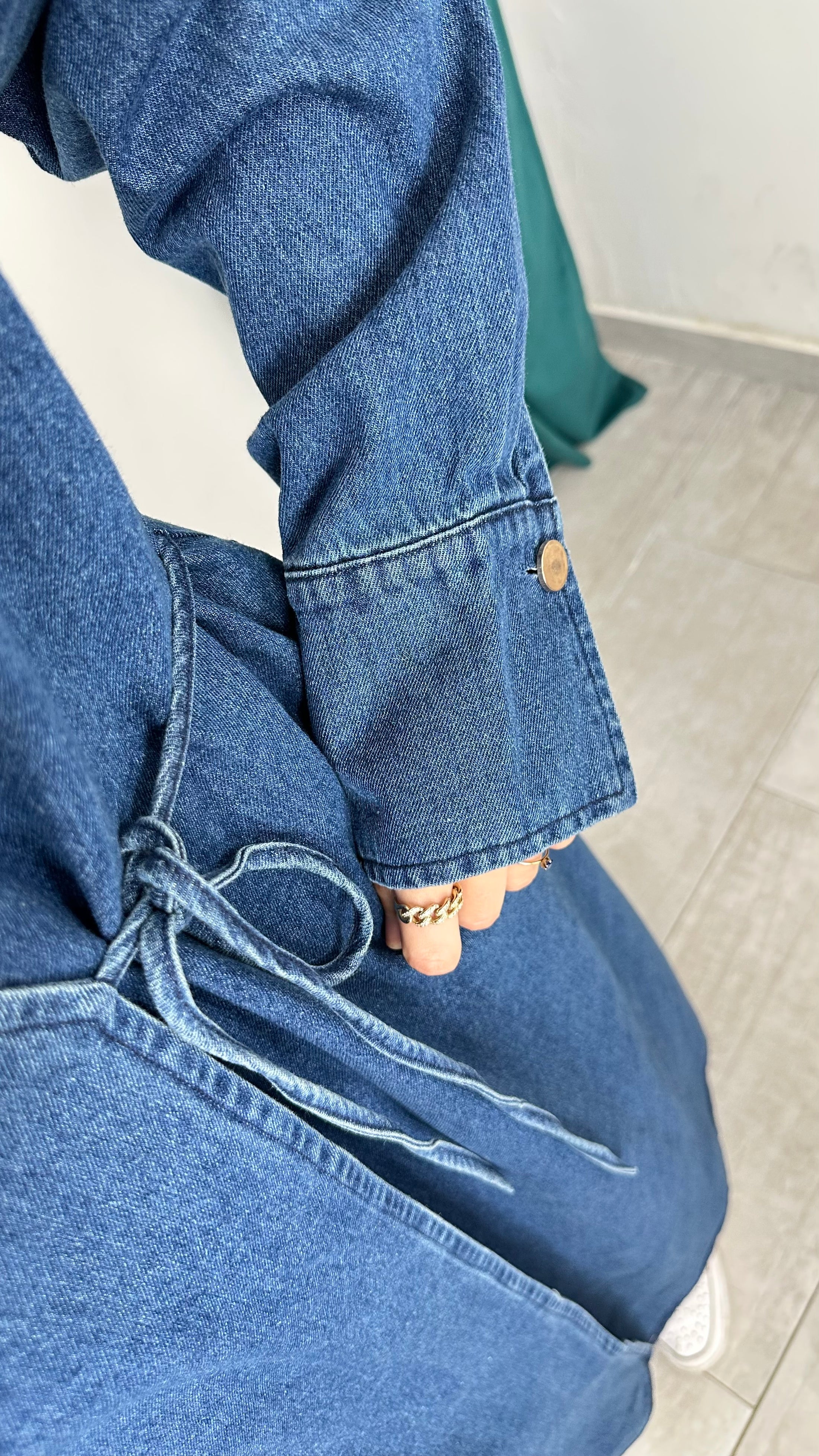 Abito Denim Regolabile - Hijab Paradise 