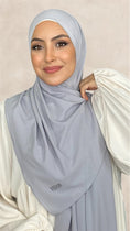 Load image into Gallery viewer, Slim Hijab Grigio Chiaro
