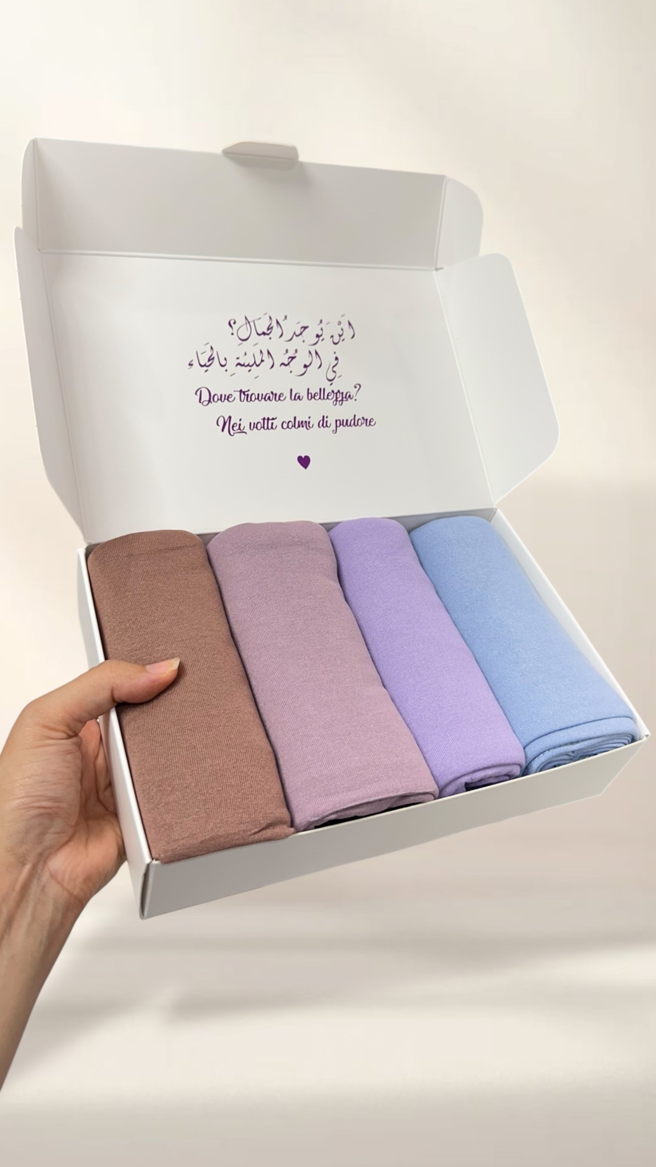 Jersey hijab box