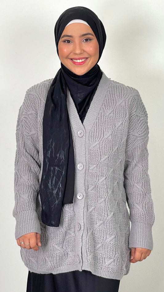 Cardigan “Soft Cable Knit”