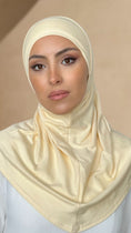 Load image into Gallery viewer, Ready made hijab with cotton headband
