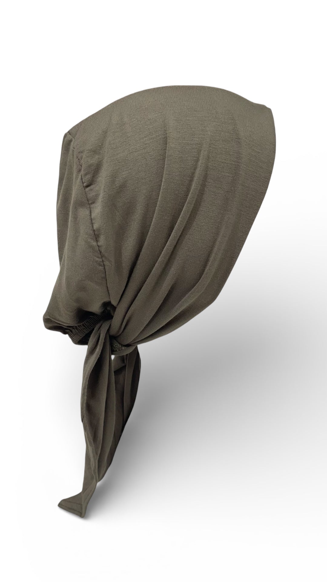 Cuffia Modal di Cotone con laccetti senza cucitura frontale