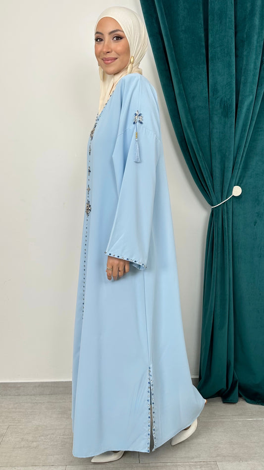 Abaya – Blue Serenity - Hijab Paradise 