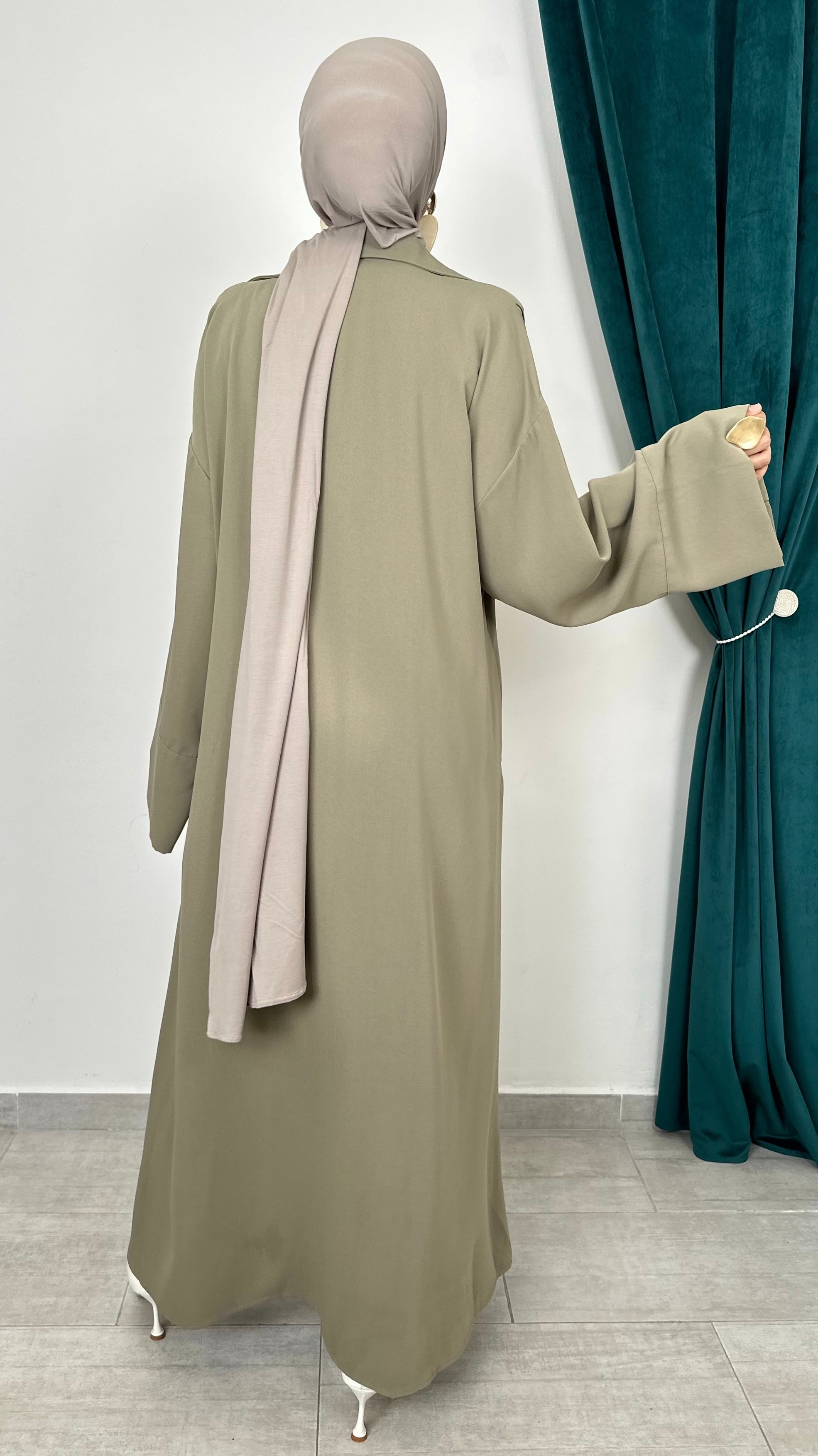 Abito Aura Flow Verdone - Hijab Paradise 