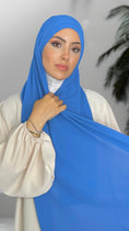 Carica l'immagine nel visualizzatore della galleria, Quick hijab blu
