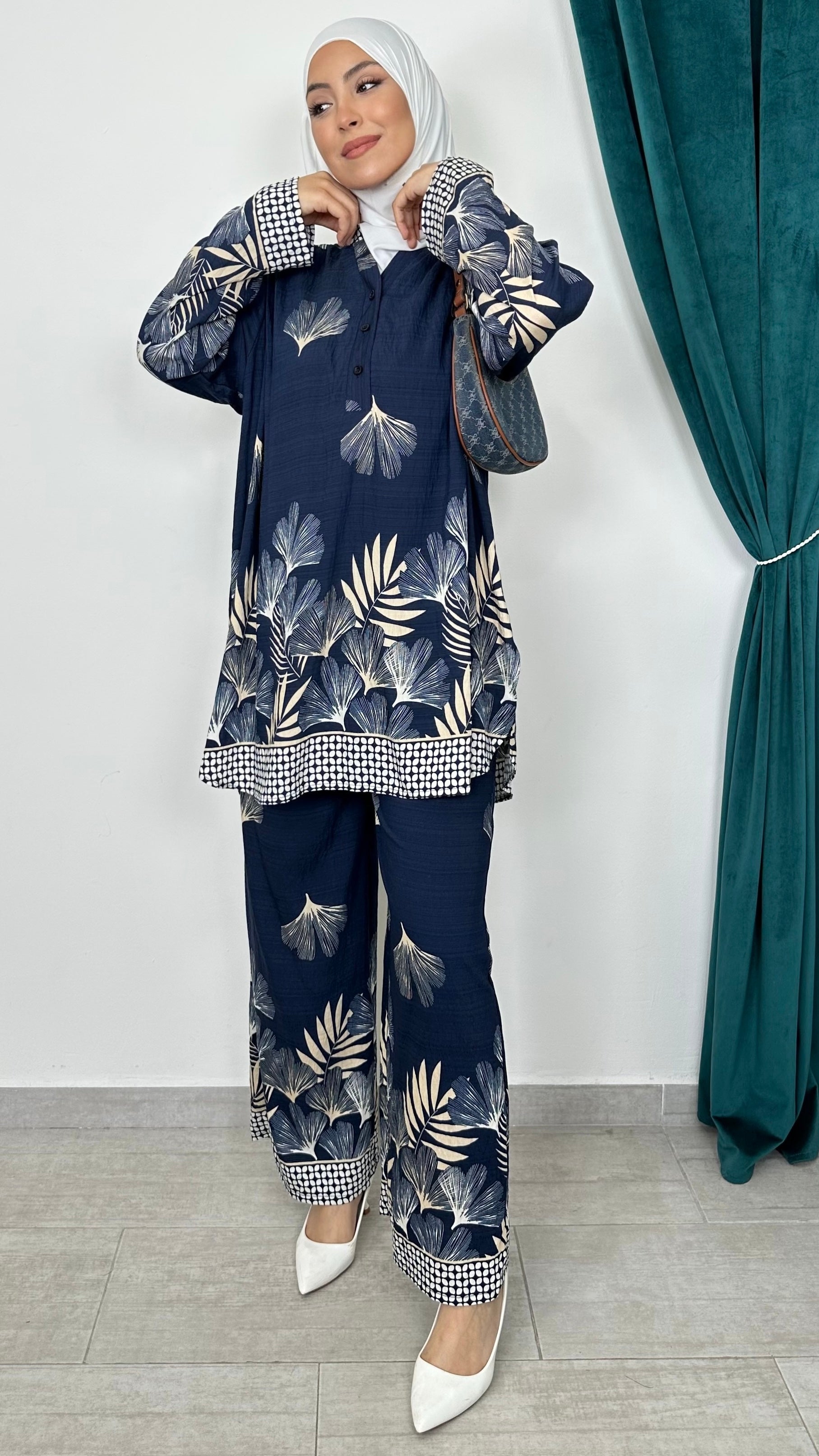 Leafy Set Blu Notte