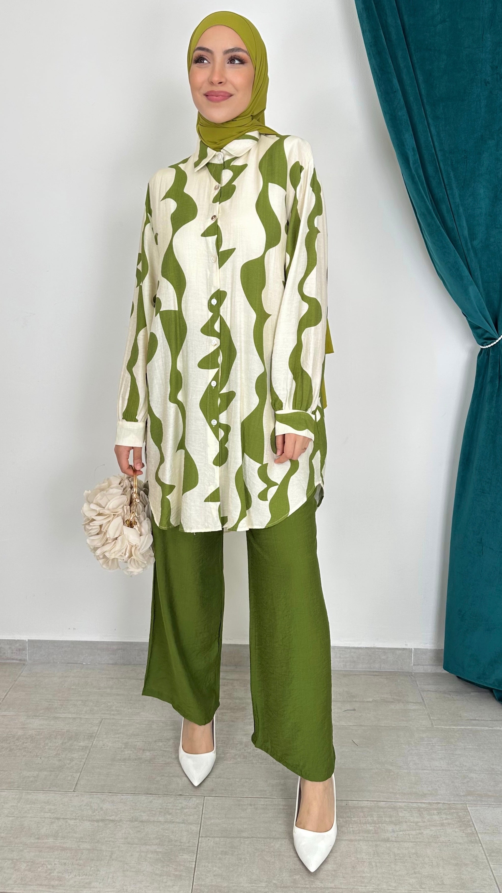 Coordinato Waves Verde