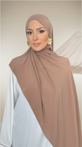 Carica l'immagine nel visualizzatore della galleria, Premium Slim Hijab Camel
