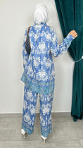 Bild in Galerie-Betrachter laden, Coordinato Boho Paisley Azzurro
