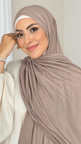 Carica l'immagine nel visualizzatore della galleria, Hijab, chador, velo, turbante, foulard, copricapo, musulmano, islamico, sciarpa, Hijab Jersey Toupe
