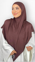 Bild in Galerie-Betrachter laden, Zip Hijab - Hijab Paradise - viscosa jersey elasticizzato - zip sul davanti - modellabile - pronto da mettere - Hijab - foulard
