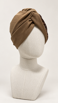 Load image into Gallery viewer, Turbante Riflessi – Intreccio e Paillettes
