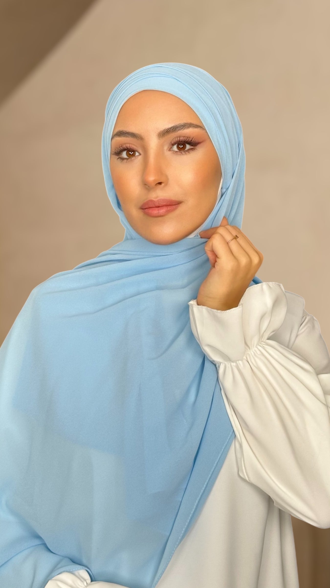 Quick White Hijab