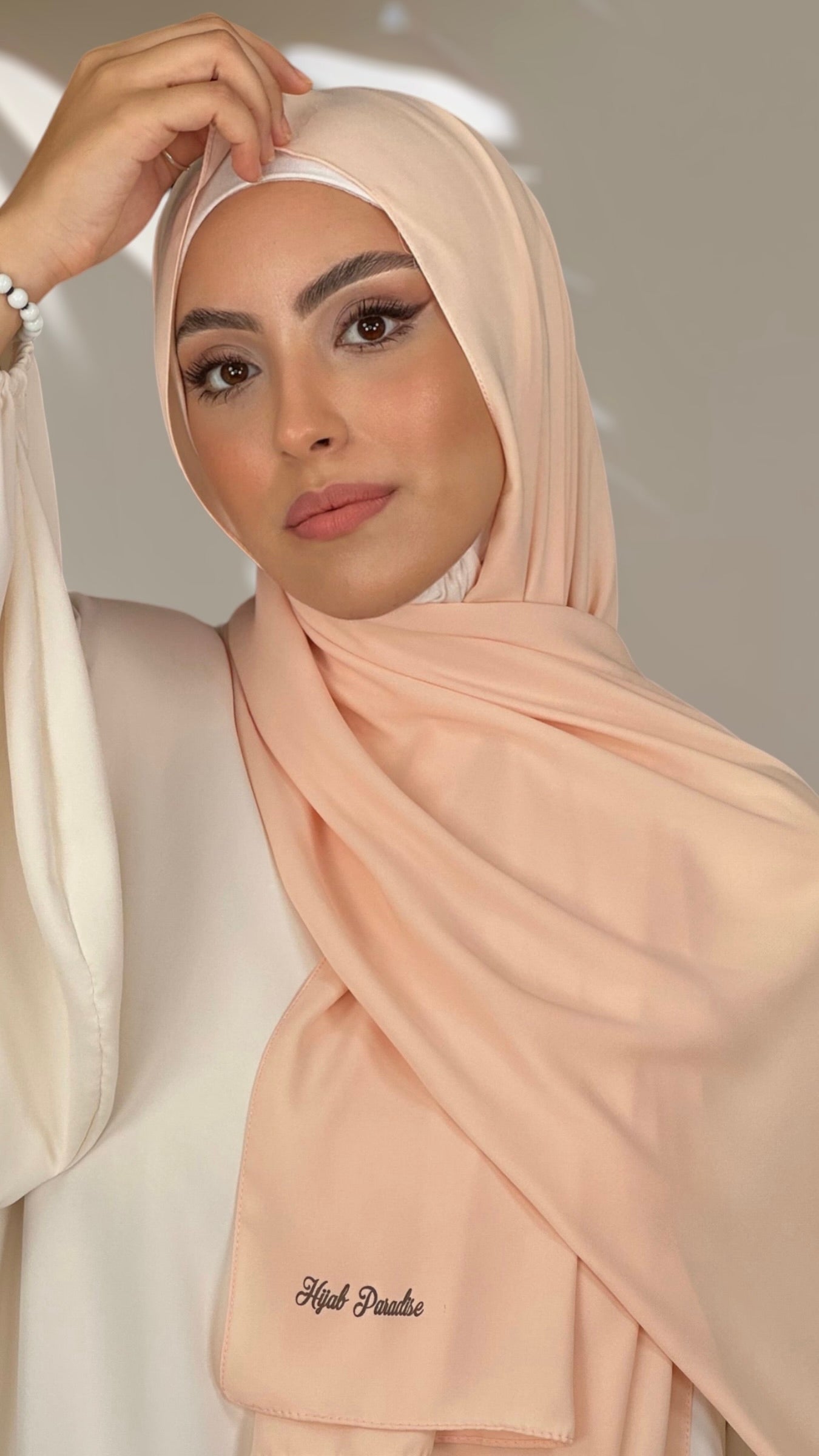 Hijab PREMIUM CHIFFON Peach