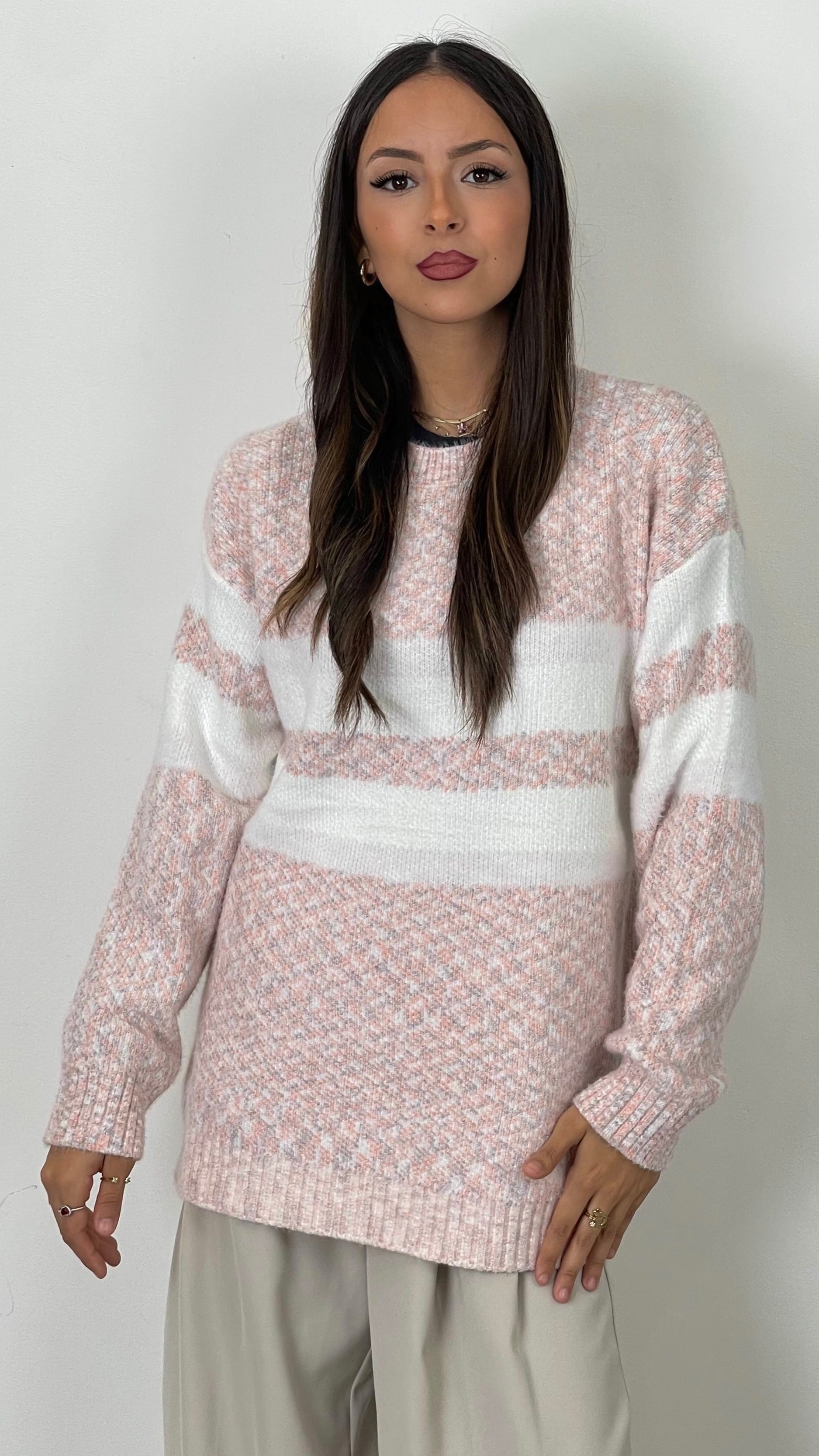 Maglione “Soft Stripes”