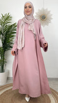 Charger l'image dans la visionneuse de la galerie, Completo Abaya Elegance Rosa
