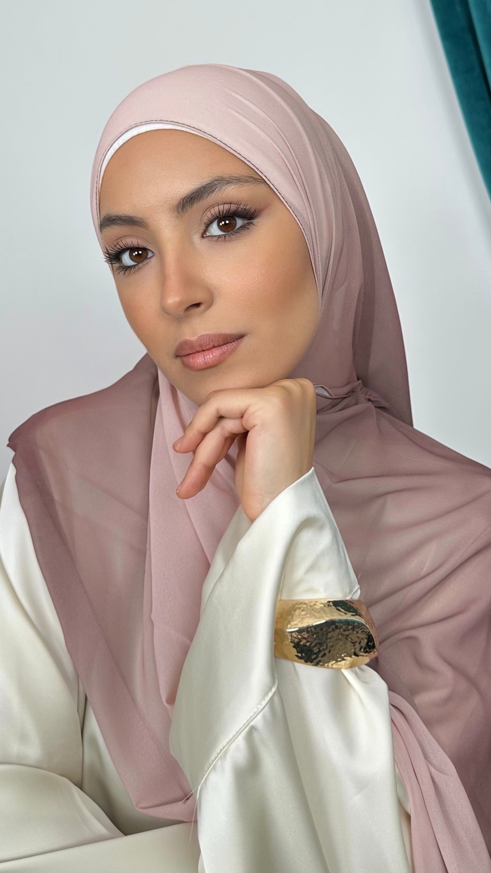 Soft Gradient Crepe - Hijab Paradise 