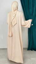 Cargar la imagen en la vista de la galería, Abaya Imperial Champagne soft - Hijab Paradise 
