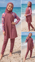Carica l'immagine nel visualizzatore della galleria, Burkini per bambine - ragazzine rosa
