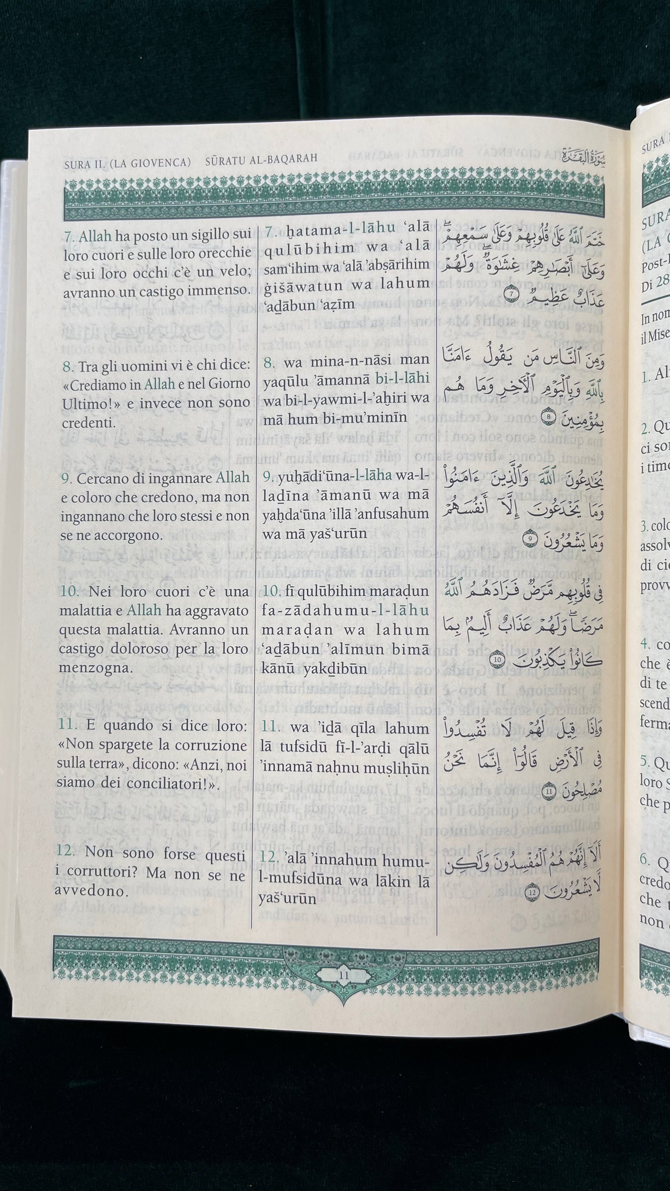 Corano traslitterato con traduzione in italiano - Hijab Paradise