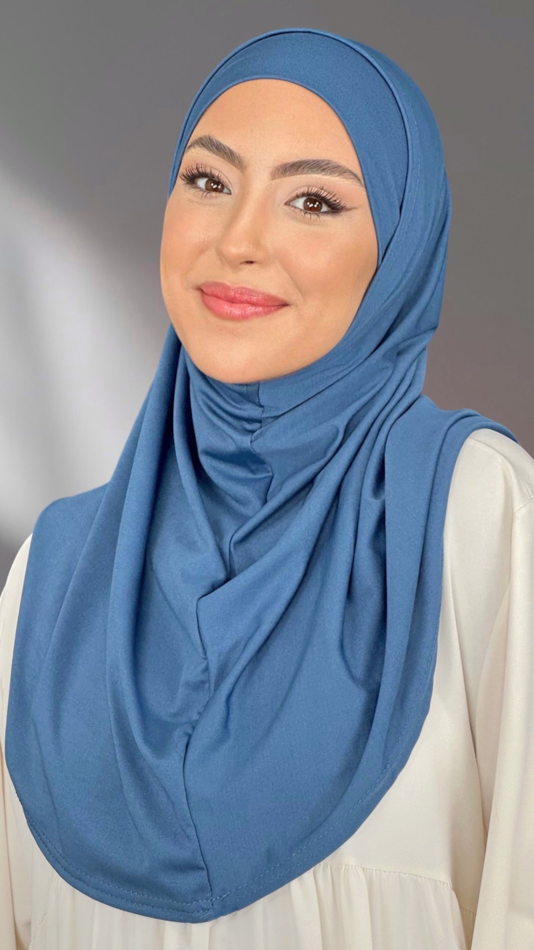 Sciarpa Hijab In Jersey Spesso - Super Elastica E Morbida Per Tutte Le Stagioni - Foto 7