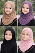 Carica l'immagine nel visualizzatore della galleria, Hijab Petalo Elegante per Bambine e Ragazzine - Hijab Paradise 
