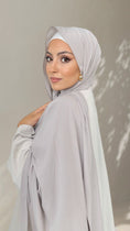 Carica l'immagine nel visualizzatore della galleria, Slim Hijab grigio perla
