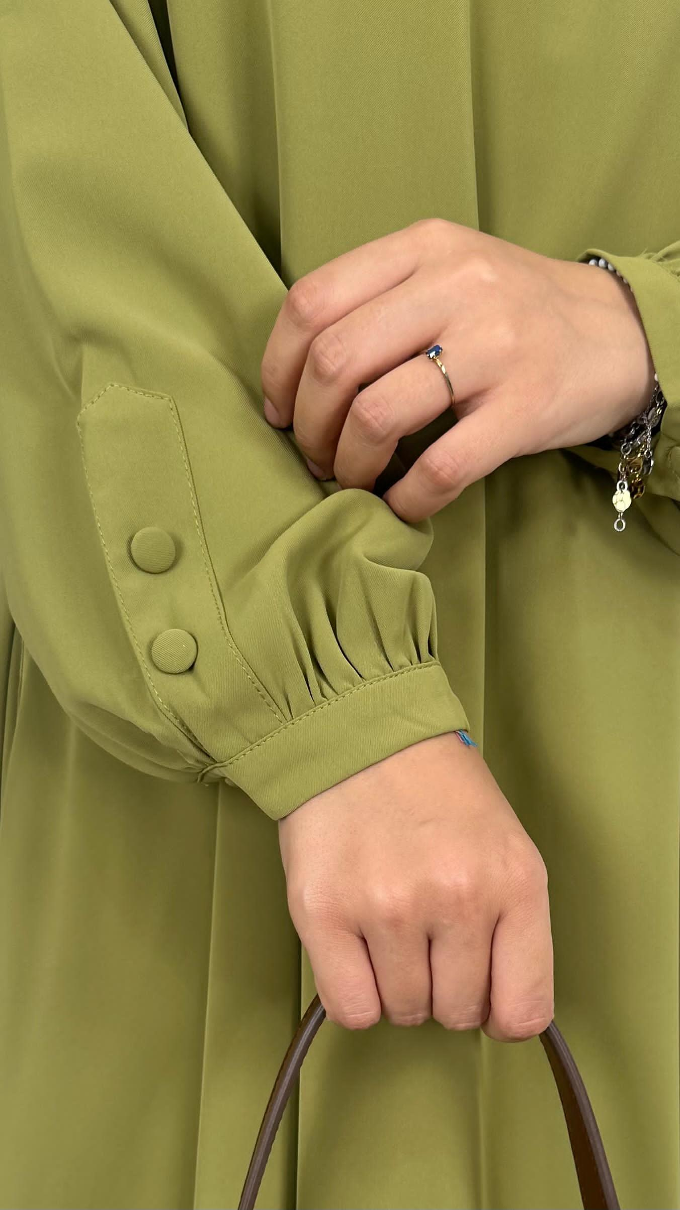 Abaya leisurely verde