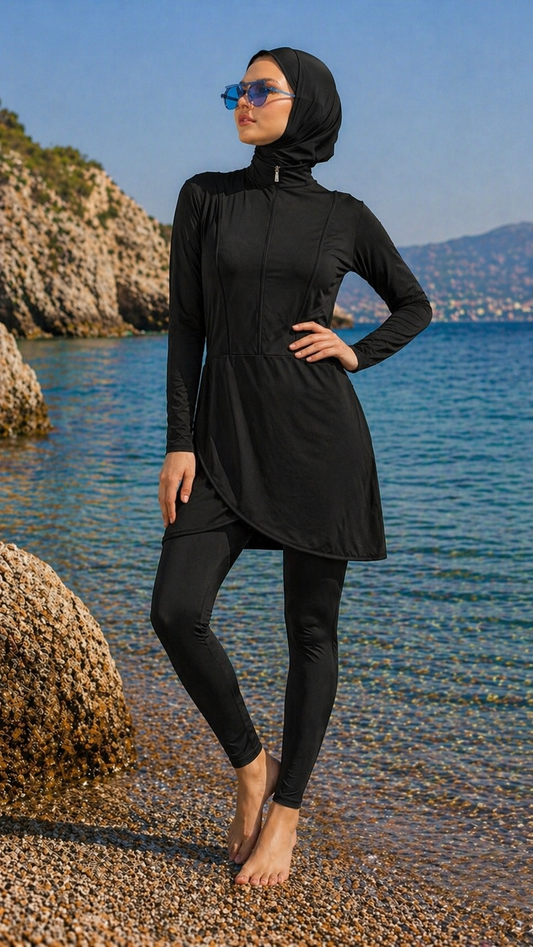 Burkini Ocean Grace - Nero