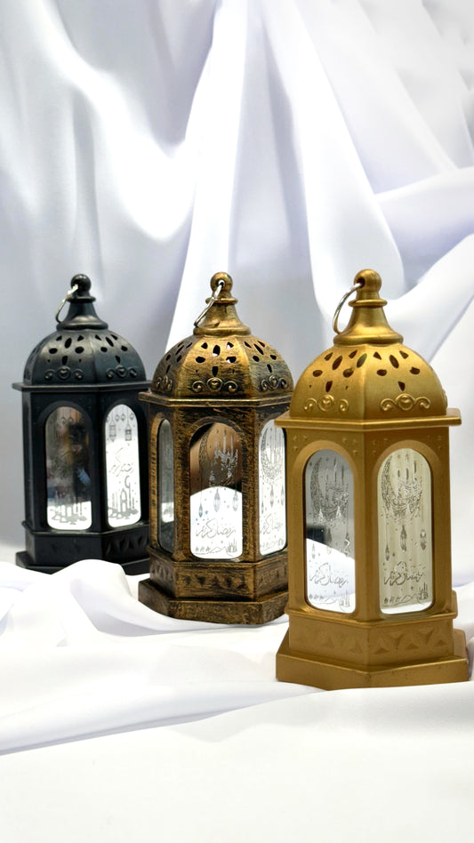 Lanterna Ramadan, decorazioni Ramadan, lanterna a pile,  lanterna colorata, Hijab Paradise