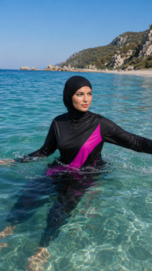 Burkini Lina - Fucsia